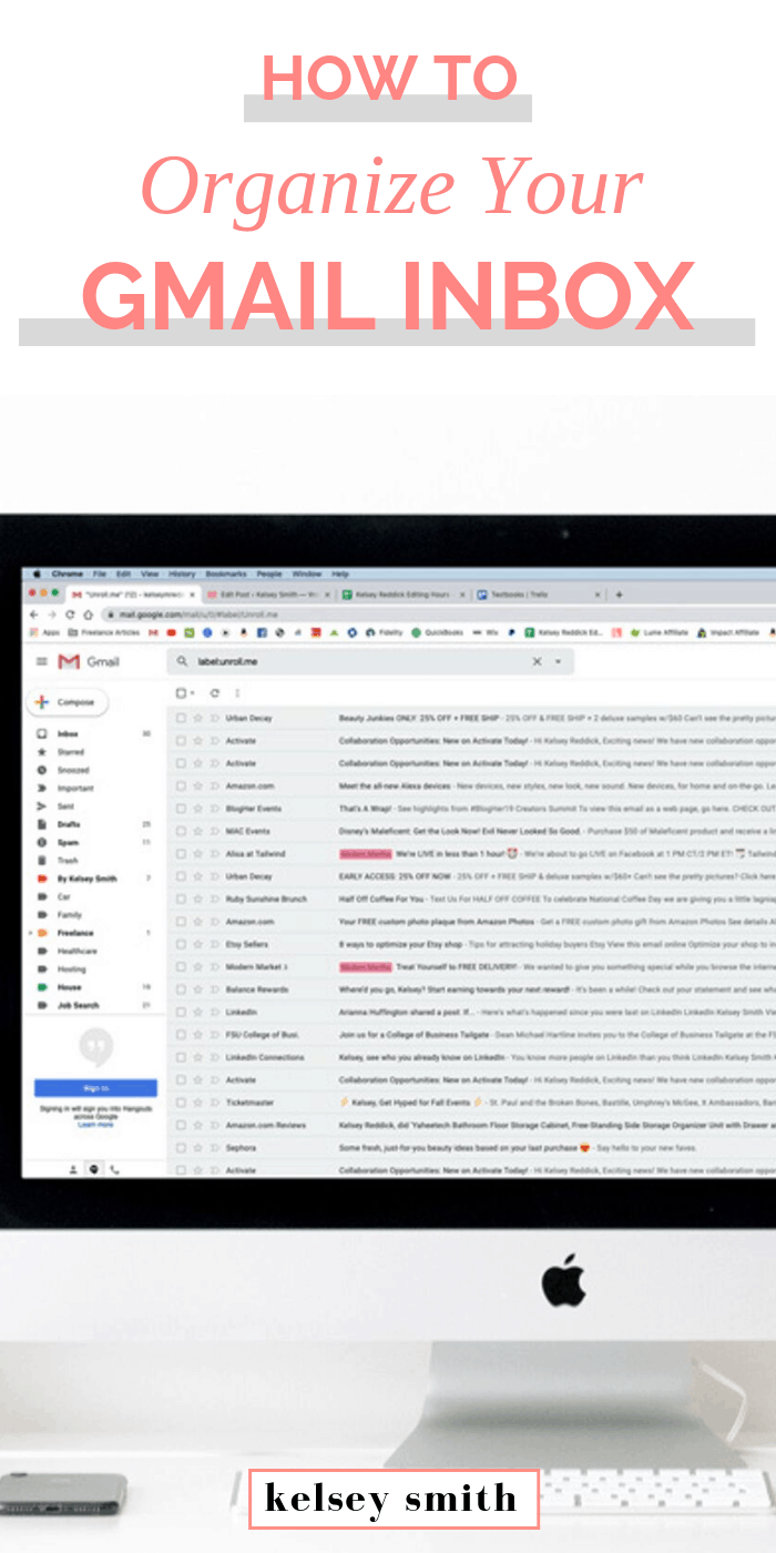 How to Organize Your Gmail Inbox
