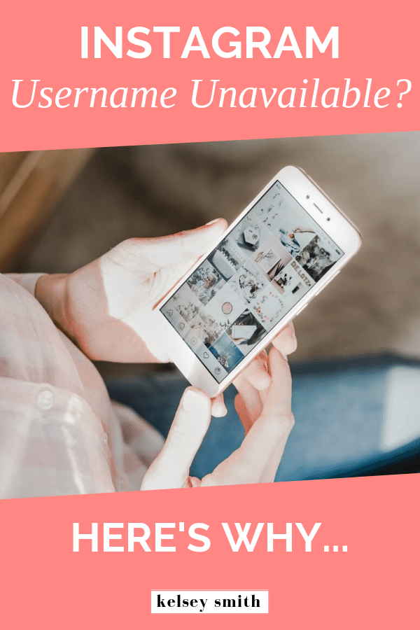 Why an Instagram Username Says It's Not Available (When It Really Is)