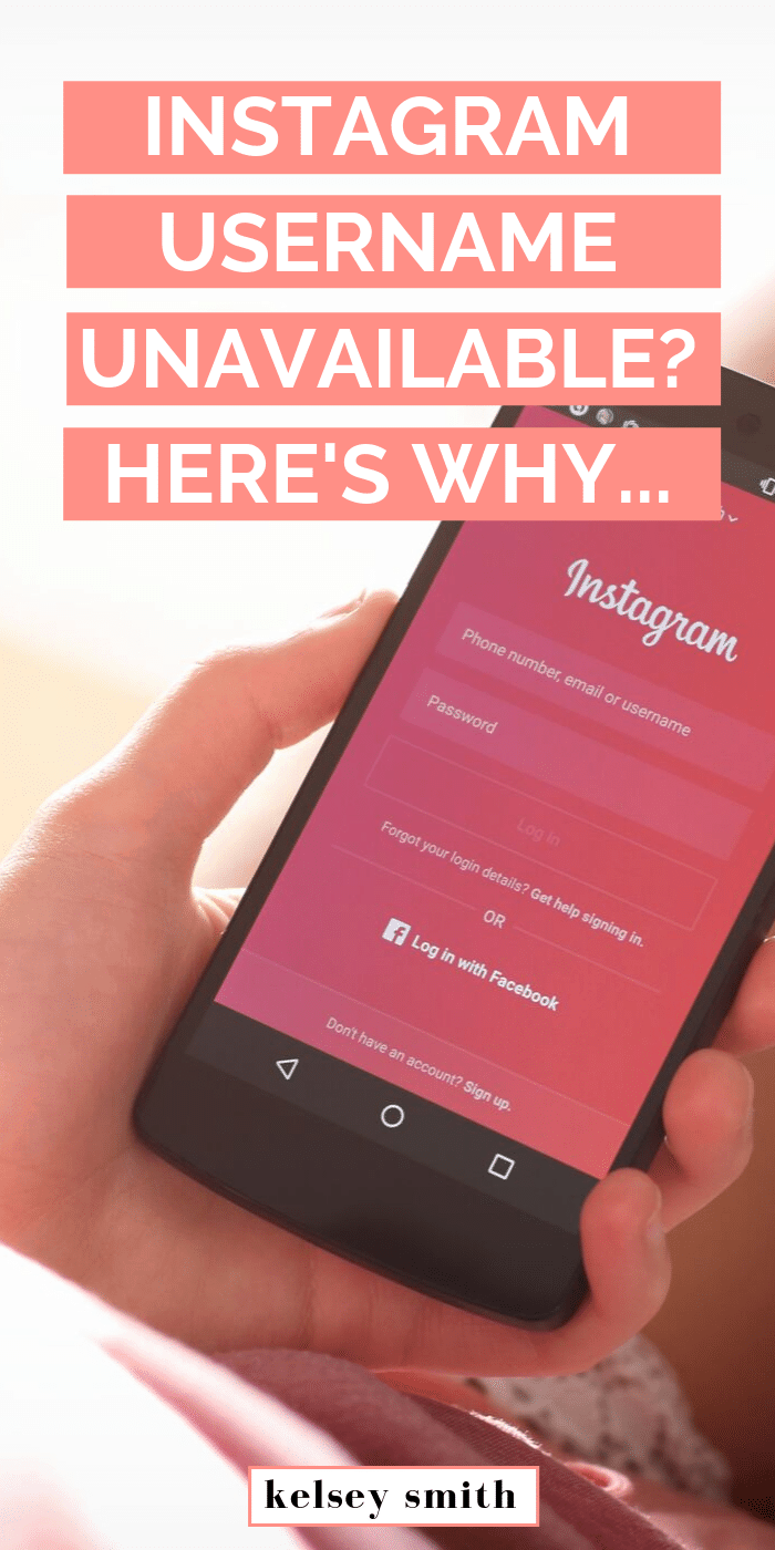 Why an Instagram Username Says It's Not Available (When It Really Is)