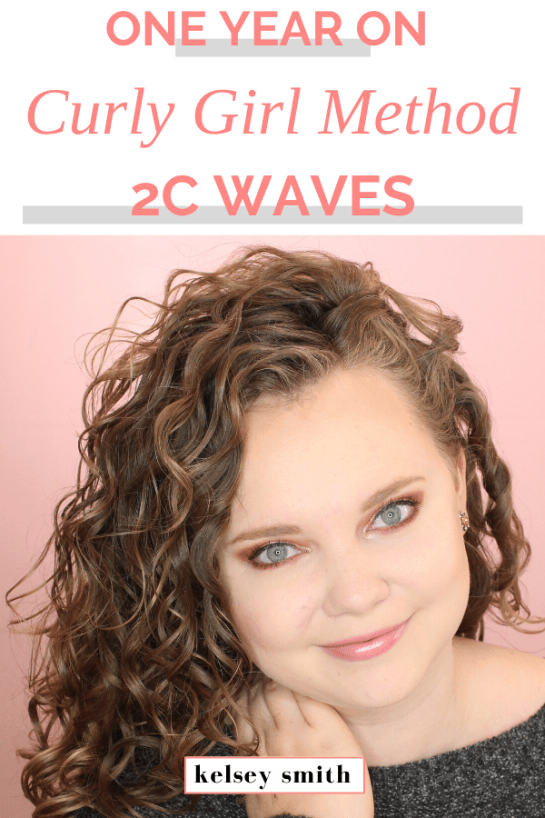 Curly Girl Method Before and After for 2c Hair