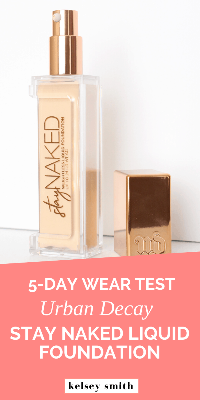 Urban Decay Stay Naked Liquid Foundation Review