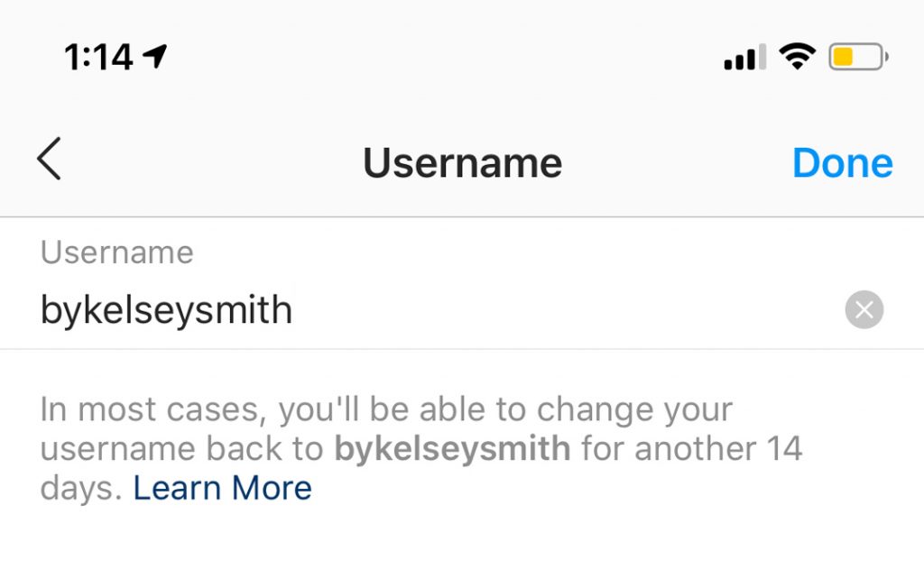 Why Instagram Says A Username Is Not Available Kelsey Smith