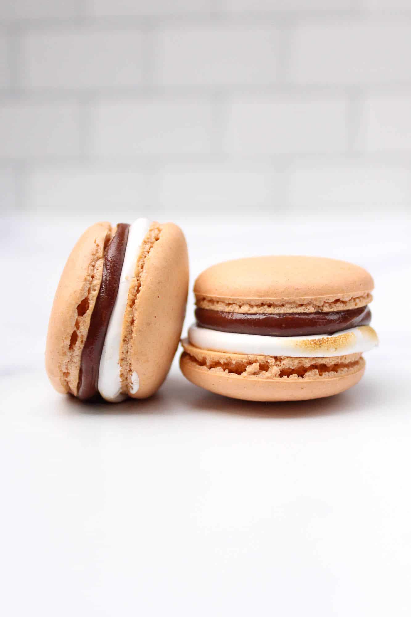 S'mores French Macarons