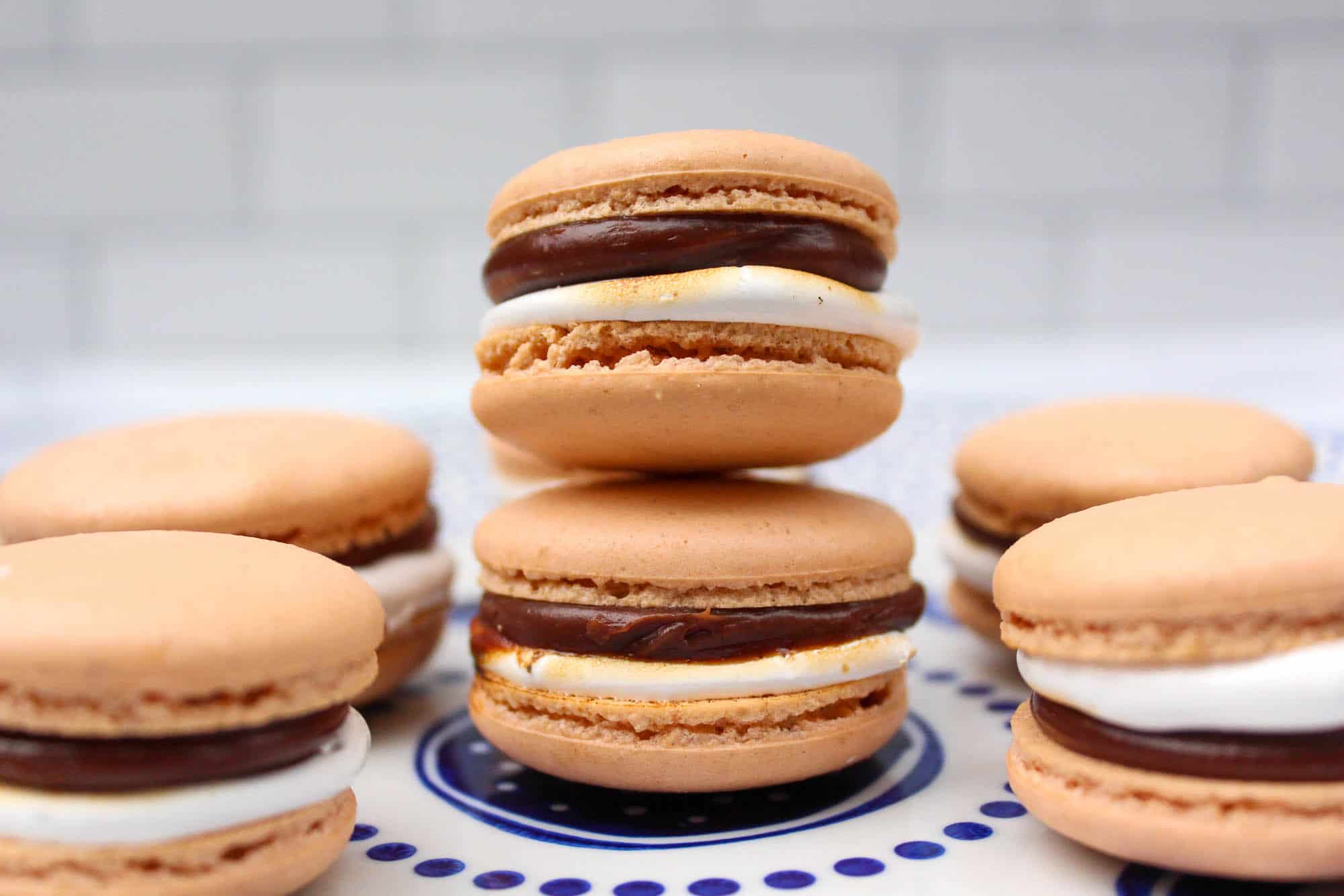 Stacked macarons