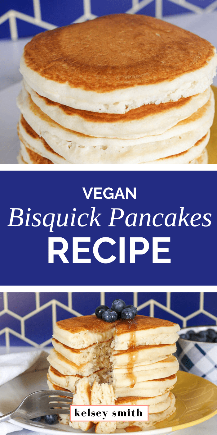 Easy Bisquick Vegan Pancakes