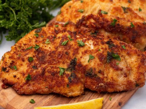 Italian Chicken Cutlets (Pan-Fried or Baked!) - A Spicy Perspective