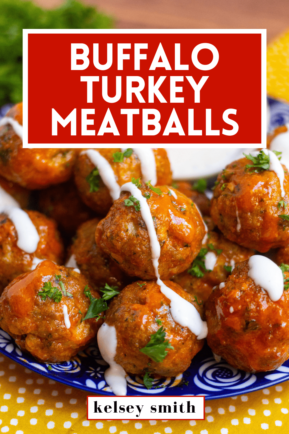 Buffalo Turkey Meatballs