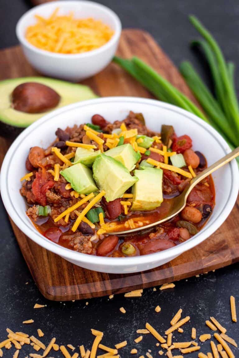 The Best Ground Beef and Sausage Chili Recipe