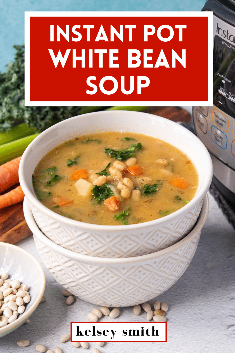 Instant Pot White Bean Soup.
