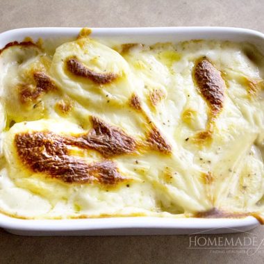 Potatoes Au Gratin for Two