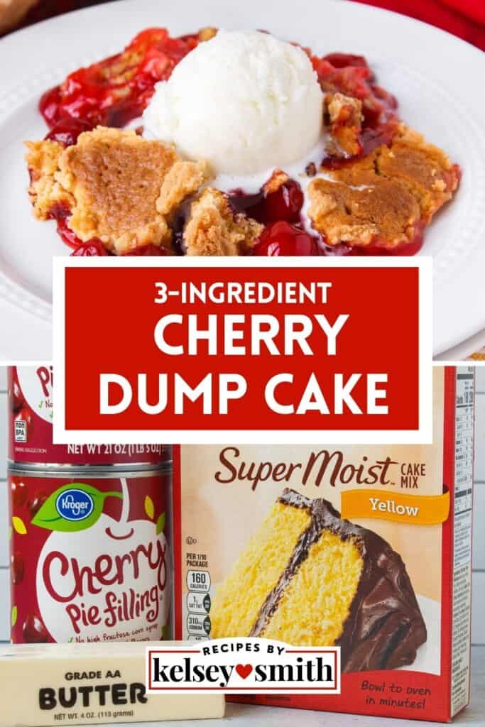 3-Ingredient Cherry Dump Cake.
