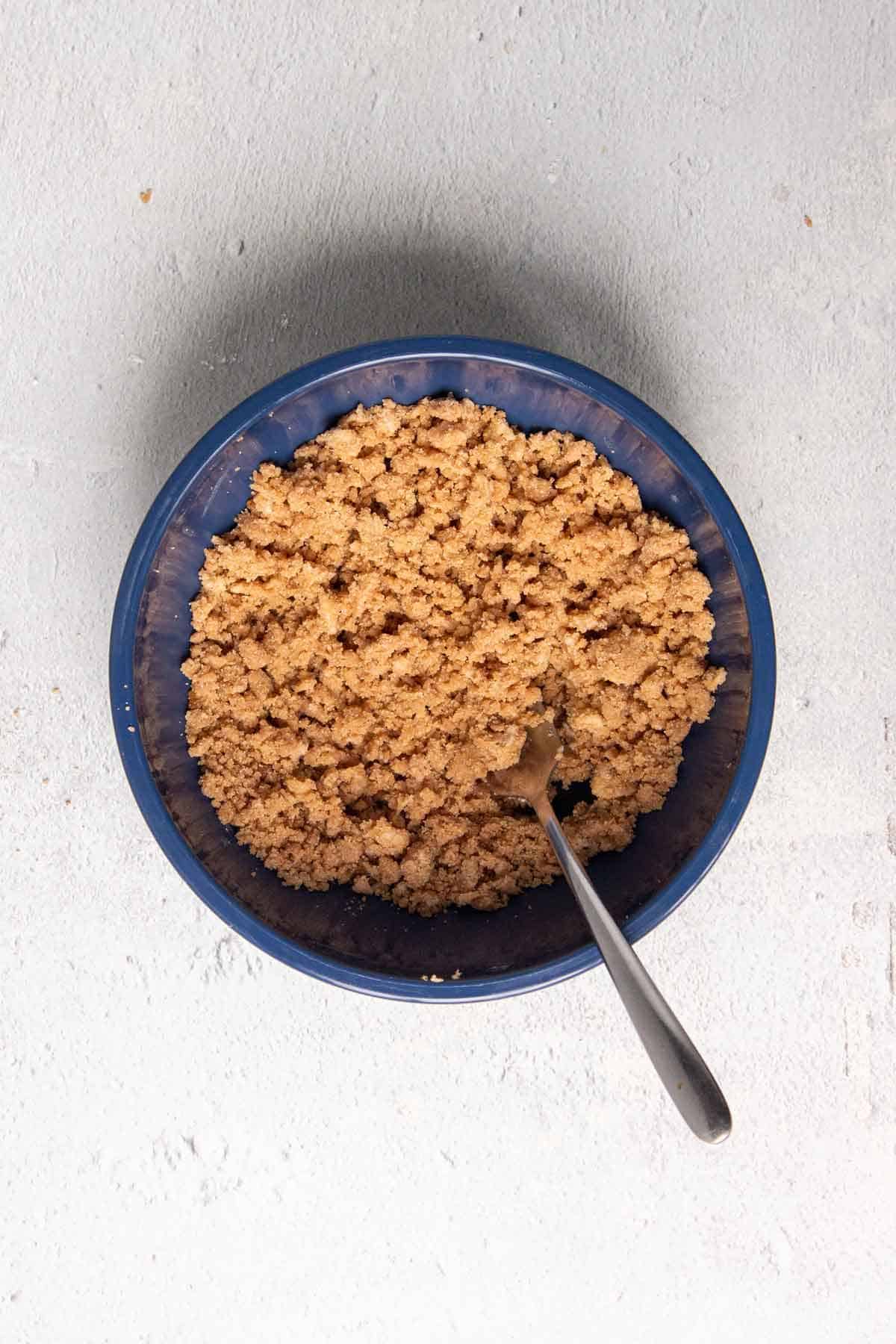 Coffee cake streusel topping
