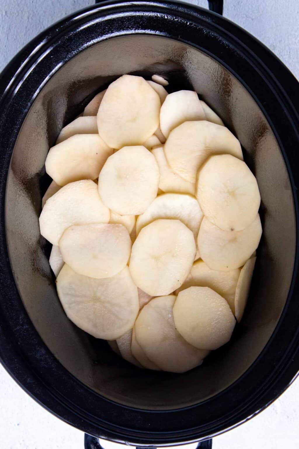 Crockpot Hamburger Potato Casserole Recipe - By Kelsey Smith