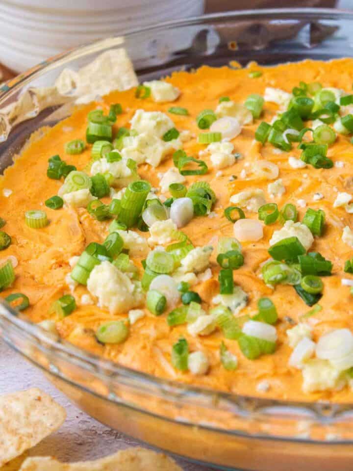 Healthy Buffalo Chicken Dip