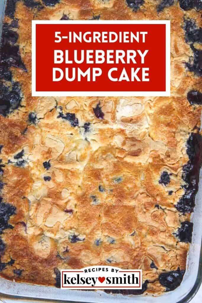 5-Ingredient Blueberry Dump Cake