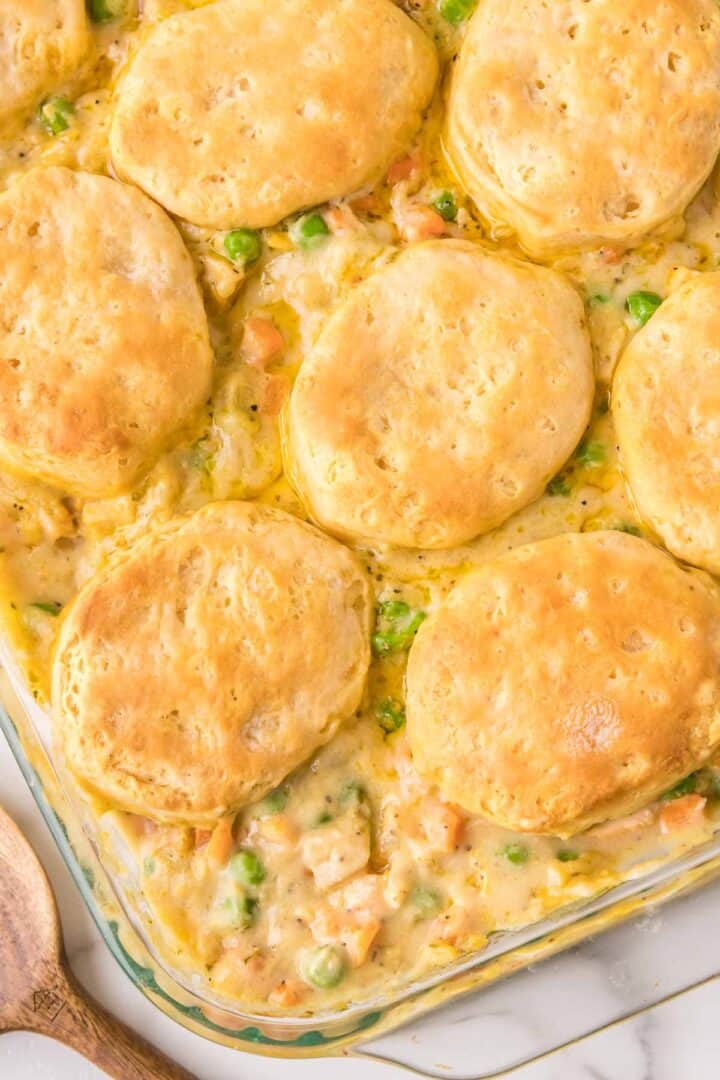 Easy Chicken Pot Pie Casserole Recipe - By Kelsey Smith