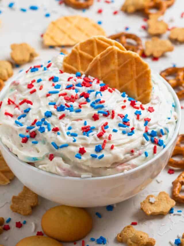 4th of july no bake cheesecake