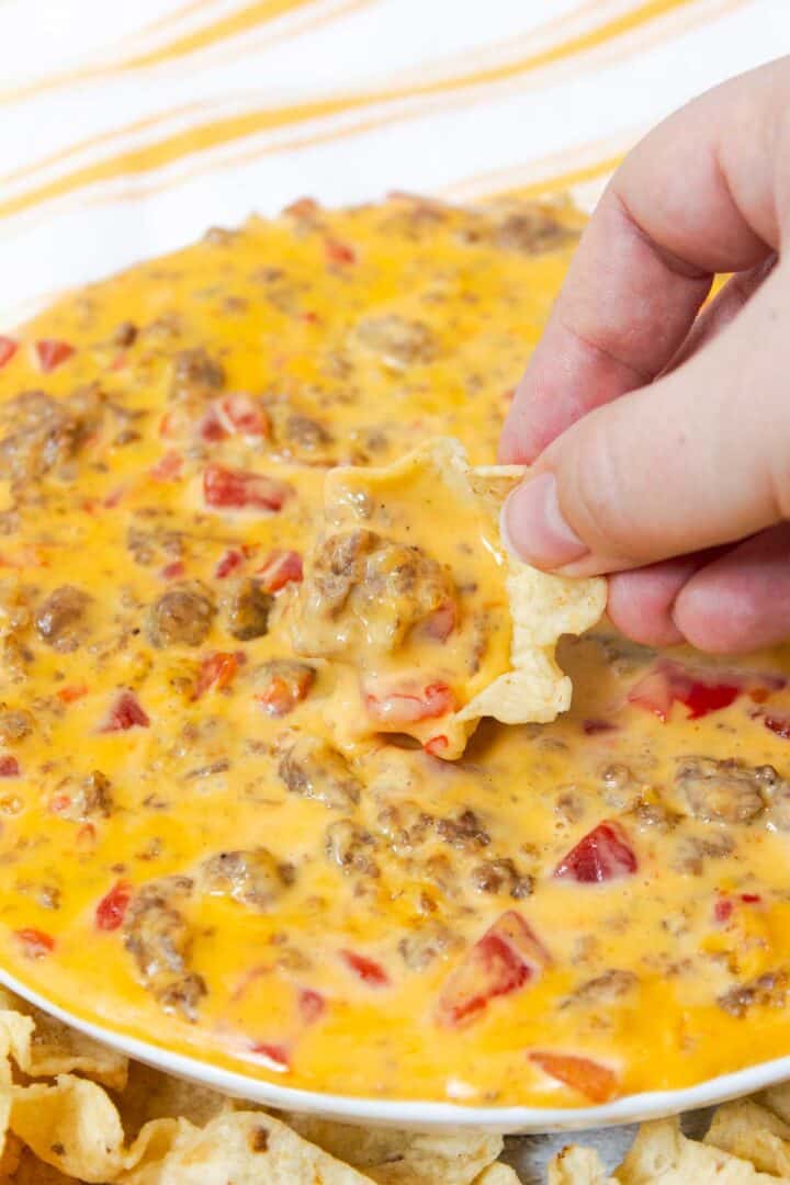 Velveeta Sausage Cheese Dip - By Kelsey Smith