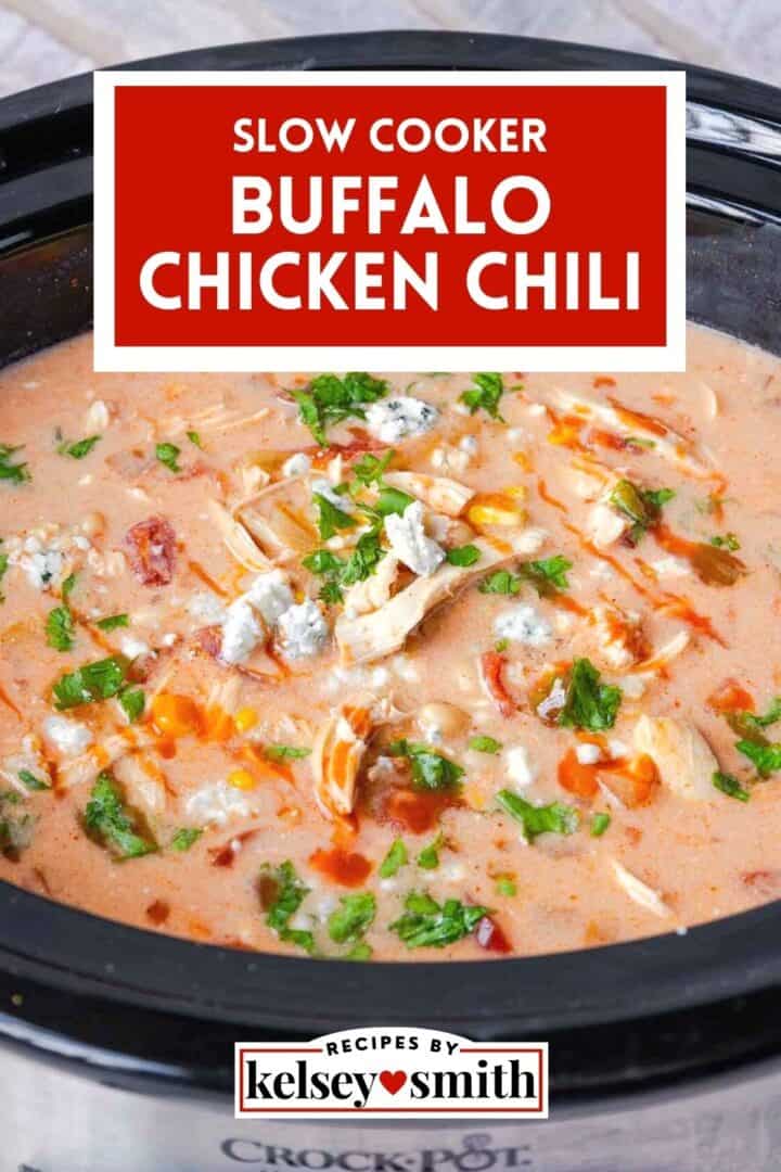 Slow Cooker Buffalo Chicken Chili