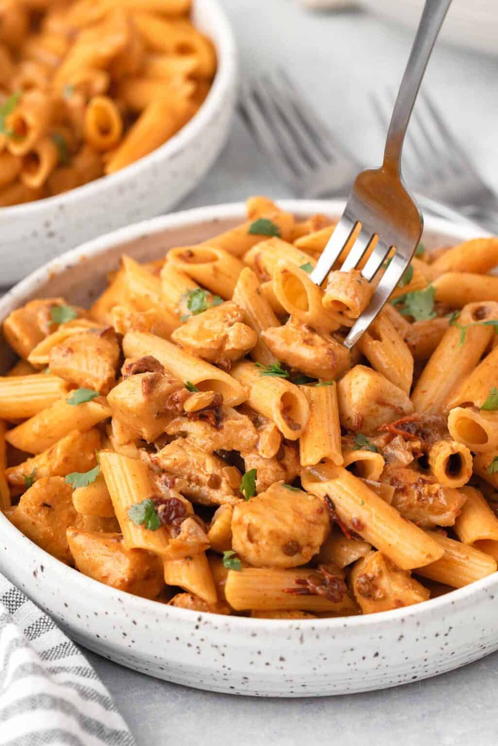 Spicy Chipotle Chicken Pasta - By Kelsey Smith