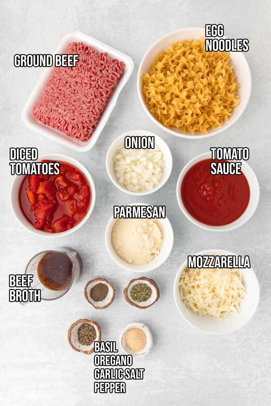 Easy Ground Beef Noodle Casserole - By Kelsey Smith