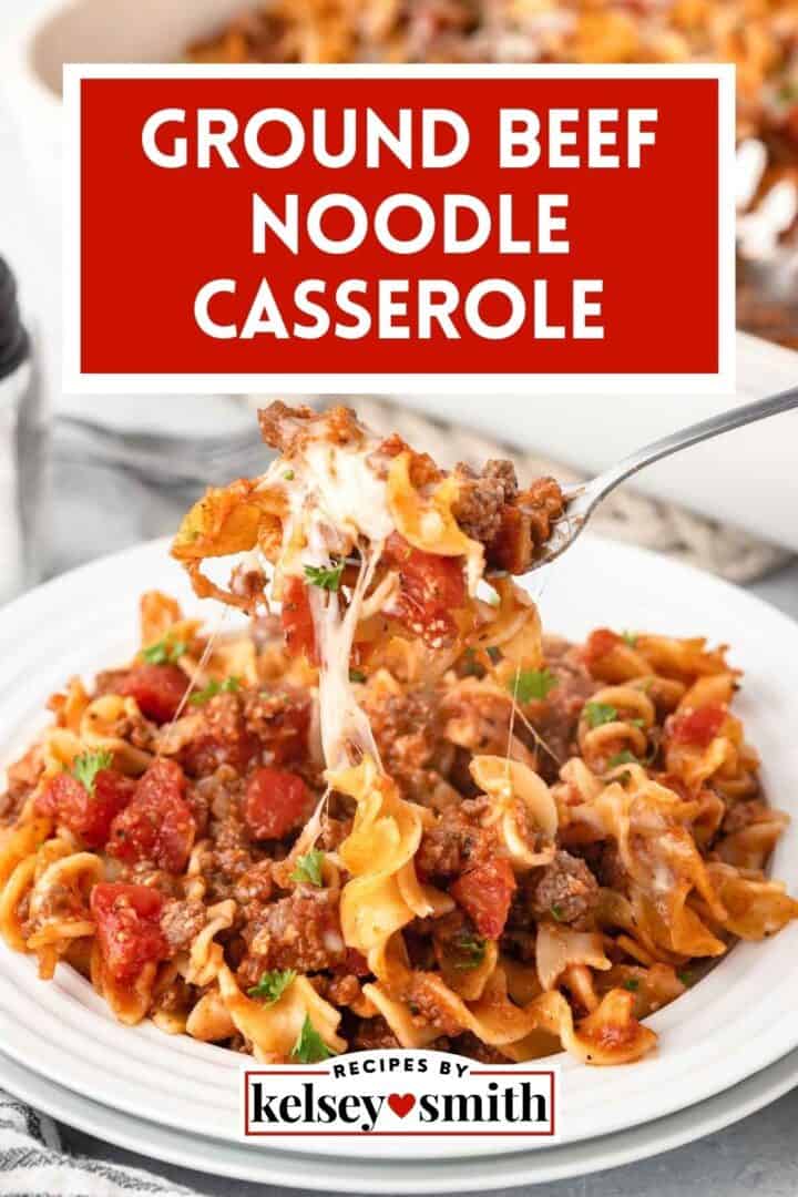Ground beef noodle casserole